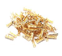 Oumefar Brass Crimp U Shape Quick Connect Wiring Terminal,Compact Quick Splice Terminals for Lines 0 5 1 5m Square,Brass Material,Crimp Connector Type