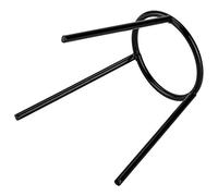 Oumefar Bunsen Burner Tripod Stand Stainless Steel Lab Bunsen Burner Tripod Alcohol Lamp Support Stand Lab Supplies