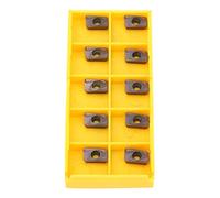 Oumefar Carbide Inserts High Strength Blades for CNC Lathe Turning Tool, 10pcs APMT1135PDEr H2 VP15TF for Cast Iron, Stainless Steel, Steel