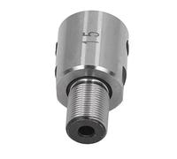 Oumefar Chuck Connecting Rod High Precision Stainless Steel Heat Treatment Lathe Adapter for Mini Lathe Chuck 15mm M14x1