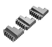 Oumefar Chuck Jaw Durable High Strength 3 Pcs for Lathe K11-100 Internal Jaw 20CrMnTi Long Service Life Applicable Model