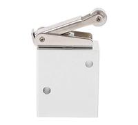 Oumefar Control Pushbutton Valve G1/4 "Simple 3-Way Structure Pushbutton Valve Precision Casting Flexible Pulley Membrane Lever Mechanical Valve For Pneumatic System