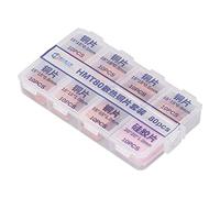 Oumefar Copper Heatsink Sheets Durable Thermal Pads for Notebook Chipset, 70PCS Copper Cooling Shims + 10PCS Silicone Pads for Development Boards, Laptops CPU GPU