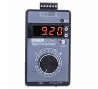 Oumefar Current Voltage Signal Generator Convenient Handheld DC 0-10V 0/0-22mA Interface Analog Simulator for PLC Panel Debugging