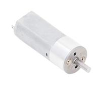 Oumefar DC 12V High Torque Geared Motor 3mm D Type Output Shaft CCW Speed Reduction Electric Motor for Robots Electronic Locks and Smart Devices (200RPM)