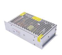 Oumefar DC 24V 10A Universal Regulated Switching Power Supply for LED Strip CCTV, Reliable Durable Power Switch for Industrial Automation, Broadcasting, Communications