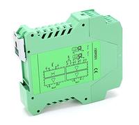 Oumefar DC Signal Isolator Efficient Voltage Transmitter for Two-Wire Transmitter ABS 1-in 2-out 0-10V to 4-20mA GLG