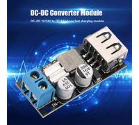 Oumefar DCDC Module High Efficiency Power Supply for Fast Charging QC3.0 USB Phones 5V DC Converter for Car Projects