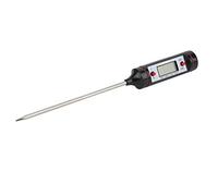 Oumefar Digital Thermometer Accuracy Food Meat Temperature Tester for Kitchen BBQ, Temperature Fahrenheit Celsius Display Switch for Chef Cooking