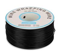 Oumefar Electrical Wrapping Wire Stranded Tinned Copper Wire 0.25mm Core Diameter(Black)