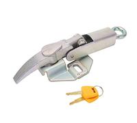 Oumefar Excavator Engine Cover Lock Durable Stainless Steel Hood Latch for CAT E200, Easy Installation for Excavator Operators