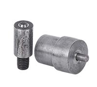 Oumefar Eyelets Fastener Tool, Hand Press Machine Setter Eyelet Puncher Grommet Die Mold Manual Installation Tool(5.0mm)