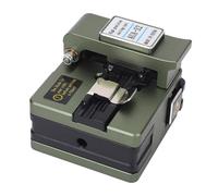 Oumefar Fiber Hot Melt Optical Cleaver for Precise Cutting FTTH Wire Cutter Tool with 16 End Faces for Construction Workers Aluminum Alloy Material