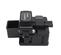 Oumefar Fiber Optic Cleaver Professional Tungsten Steel 16 Cleaving Spots 48000 Cleaves Cutting Tool for Optical Fiber Splicing Aluminum Alloy Body