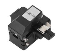 Oumefar Fiber Optic Cutter, Automatic Rebound Fiber Cleaver with Waste Bin for Technicians and Laboratory Use Aluminum Alloy Tungsten Steel ABS 16 Cleaving Spots