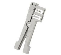 Oumefar Fiber Optic Stripper Coaxial Cable Stripping Crimper Automatic Wire Stripper Coax Stripping Hand Tool for Electronic and Automotive Repair(45-162)