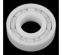 Oumefar Full Ceramic ZrO2 Ball Bearing 12x28x8mm High Precision and High Speed for Machinery Manufacturing, Equipment Maintenance, Oxide and PTFE Material