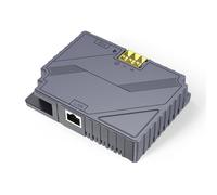 Oumefar GigE PoE Injector 150W 2 in 1 Power Over Ethernet Adapter DC Step Up Converter Satellite Internet Conversion Kit for V3 Rectangular Satellite Network Devices