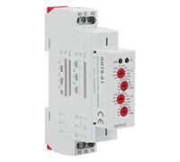Oumefar GRT8-S1 AC/DC 12-240V Mini Asymmetric Cycle Timer Relay 35mm DIN Rail Power ON/OFF Repeat Delay Time Relay Switch for Cycle Delay Providing Periodic Energizing
