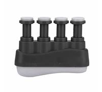 Oumefar Hand Finger Exerciser Grip Training Strengthener for Guitar Bass Piano Player ,Finger Strengthener for Instrumentalists ,Martial Artists (Black)