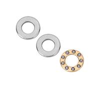 Oumefar "High Precision Miniature Flat Steel Ball Bearings Set for Machinery Manufacturing and Equipment Maintenance" (F5-10M 5 * 10 * 4mm)