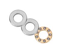 Oumefar "High Precision Miniature Flat Steel Ball Bearings Set for Machinery Manufacturing and Equipment Maintenance" (F5-11M 5 * 11 * 4.5mm)