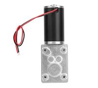 Oumefar High Precision Process Worm Motor 12V High Copper Tube Motor Gear Motor wear resistant for robotic arms (12V, 130RPM)
