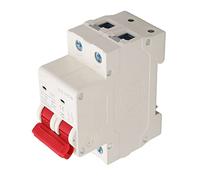 Oumefar High Sensitivity 2P Mini Safety DC Circuit Breaker for Solar Photovoltaic System 20A 1000V