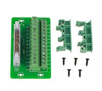 Oumefar IDC26P DIN Rail Male Breakout Board Connector 5mm 26 Pin Interface Module Terminal Blocks Module for Wiring Terminal Module