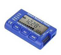 Oumefar Intelligent Digital Battery Checker with LCD Display for Battery Capacity Detection and Voltage Balance for RC Enthusiasts - Plastic, 1 Pack
