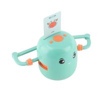 Oumefar Interactive Smart Drawing Robot Educational Toy for Children Aged 5+ Easy to Use Drawing Machine for World and Transportation Themes (Light Green)