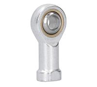 Oumefar Joint Bearing Rod End, Female Threaded, Self-Lubricating for Hydraulic Cylinders, Galvanized, 18mm Inner Diameter, 1 Piece
