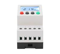 Oumefar JVR1000 AN 3 Phase Voltage Monitoring Relay LCD Display Over Under Voltage Protection Phase Loss Unbalance Protector with Adjustable Settings