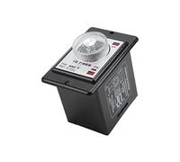 Oumefar JYIO AH2-Y 1S Time Relay, Compact Brass Pointer Timer, Power on Delay Controller for Automation Equipment, ABS Material, 1 Unit (220VAC)