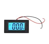 Oumefar LCD Digital Display Two Wire DC Voltage Meter Monitor Voltmeter Voltage Panel Display Module Accurate Measurement Voltage Tester Mini Gauge No Direct Exposure(DC18V 80V)