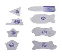 Oumefar LCD Screen Spudger Reusable Ultra Thin Opening Pry Card Tool for Curved Screen, 8PCS Stainless Steel Tool for Mobile Phone Repair, Suitable for Smartphones, Tablets