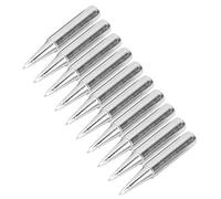 Oumefar Lead Free 10pcs Solder Iron Tip Set Fast Heating for Soldering Iron Welding Tool 900M-T-1.6D for Eco-Friendly Professionals