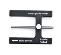 Oumefar Magnetic Brake Booster Adjustment Tool with Pin gauges, Master Cylinder Push Rod Length Calibrator, Brake Adjustment Tool
