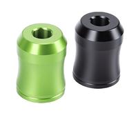 Oumefar Magnetic Screw Ring Strong High Hardness Quickly Magnetize Bits for Woodworking and Appliance Maintenance Aluminum Alloy 2 Pcs