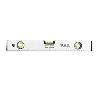 Oumefar Magnetic Spirit Level, 400mm High Precision Aluminum Alloy Bubble Level with 0.1mm Accuracy for Leveling in Woodworking Construction Renovation and Construction