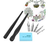 Oumefar Manga Pen Comic Pen Nib Pens Set Calligraphy Pen Mapping Writing Pens Calligraphy Set Calligraphy Pens Beginners Set for Drawing Beginners