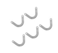 Oumefar Metal Air Compressor Valve Plate Durable Stable Performance for Replacement 5 Pcs for Air Compressor Maintenance