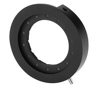 Oumefar Microscope Iris Aperture Adapter, Metal Material, 5 Aperture Options, Variable Diameter, Optical Membrane, SK25, SK23, SK12, SK8, Laboratory Researcher (5)