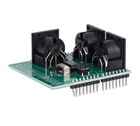 Oumefar MIDI Adapter Board, MIDI Module, UART Serial Interface Interface Board Expansion RX TX Pins 2.54mm Pin Headers with IN THRU OUT for Microcontroller
