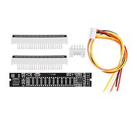 Oumefar Mini DIY Dual 12 Level Stereo Music Audio Spectrum Level Indicator VU Meter Amplifier Board Adjustable Light Speed Board DIY Electronic Kits(Music spectrum level indicator)