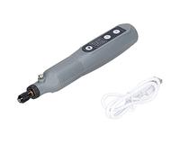 Oumefar Mini Grinder Set Portable USB Charging Drill Power Tools with Light for Cutting Engraving Gray ABS DC3.7V for Polishing Cleaning
