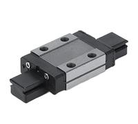 Oumefar Mini Linear Rail Guide High Accuracy Durable Lightweight Sliding Guideway for Projects with Bearing Steel 6.5mm Height (MGN9C)