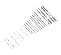 Oumefar Mini Micro HSS Twist Drill Bit Set Precision Woodworking Electronic Repair for Hobbyists 20pcs 0.3mm-1.6mm