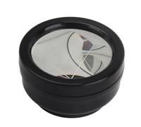 Oumefar Mini Peanut Prism Replacement High Reflection Optical Glass Total Station Prism for Surveying for Tunnel Highway Detection