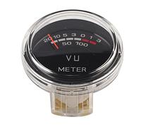 Oumefar Mini VU Meter DB Audio Level Meter, Accuracy DB Amplifier Level Tester for DIY Car Home Audio, -10℃-60℃